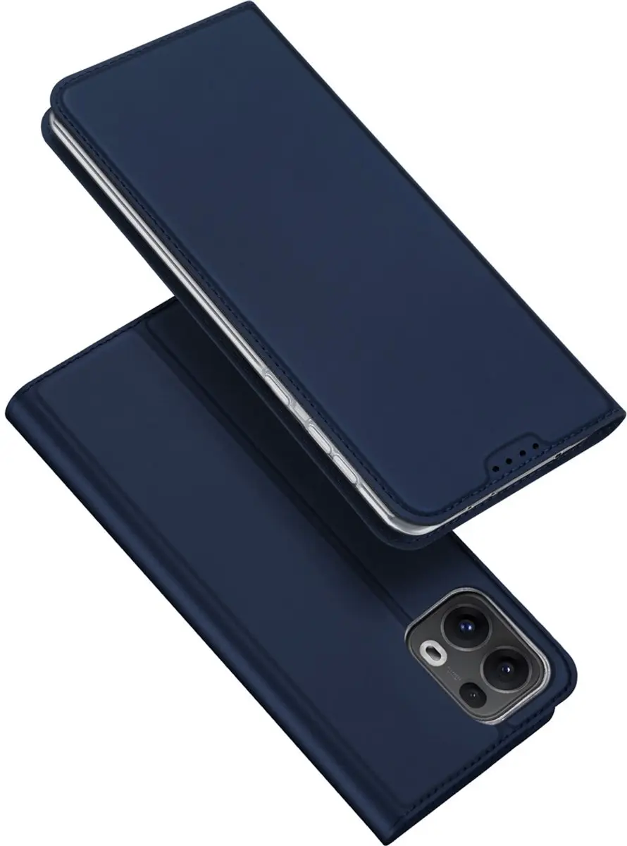 Dux Ducis Slim Softcase Bookcase Oppo Reno 13 Pro SH00085752 - Donkerblauw