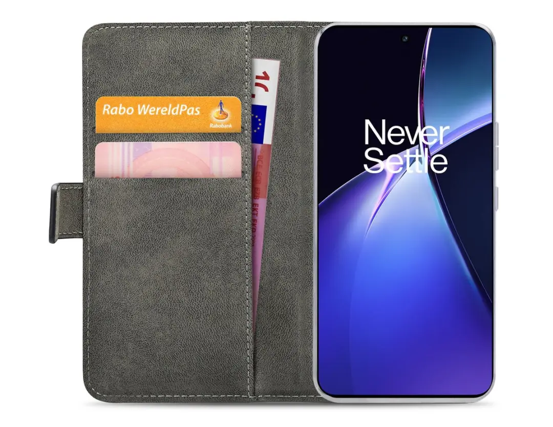 Mobilize Classic Gelly Wallet Bookcase OnePlus Nord CE4 - Zwart