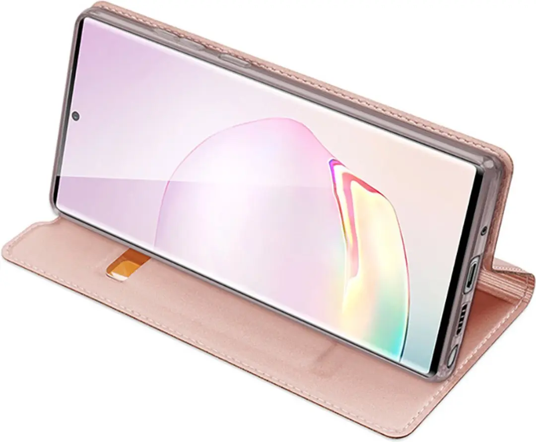 Dux Ducis Pro Series Slim Wallet Hoes - Samsung Galaxy Note20 - Goud
