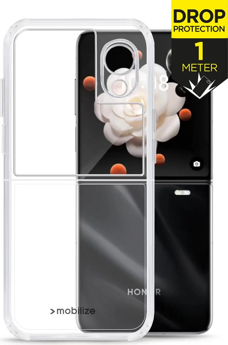 Mobilize Naked Protection MOB-NPCC-MAGICVFLIP Hoesje - Honor Magic V Flip - Transparant