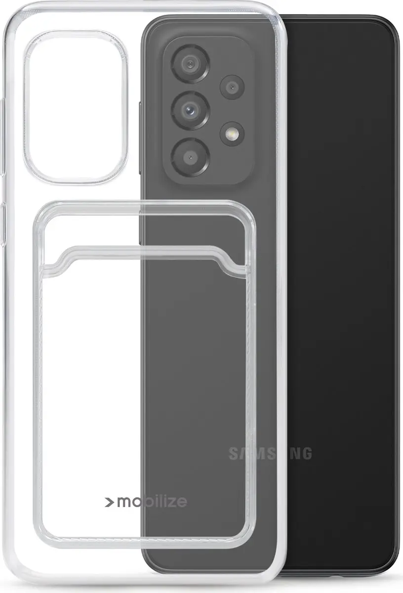 Mobilize Galaxy A13 4G Hoesje - Transparant - MOB-GCCC-GALA134G
