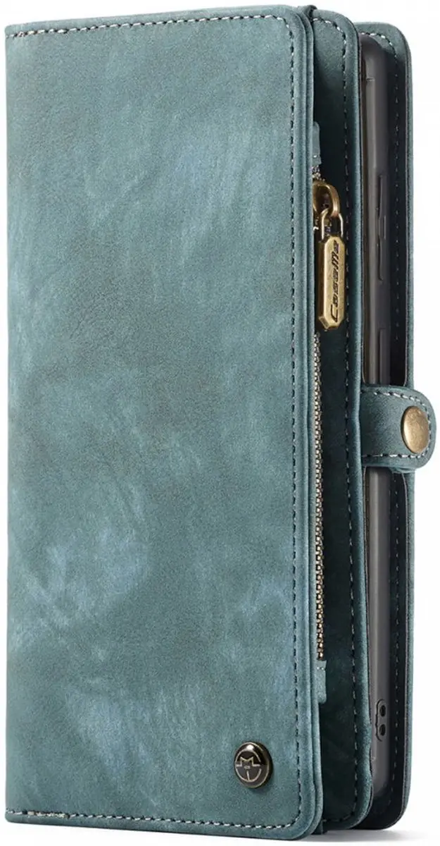 Caseme 008 Book Case Samsung Galaxy S22 Ultra - Groen - afbeelding 6 van 6