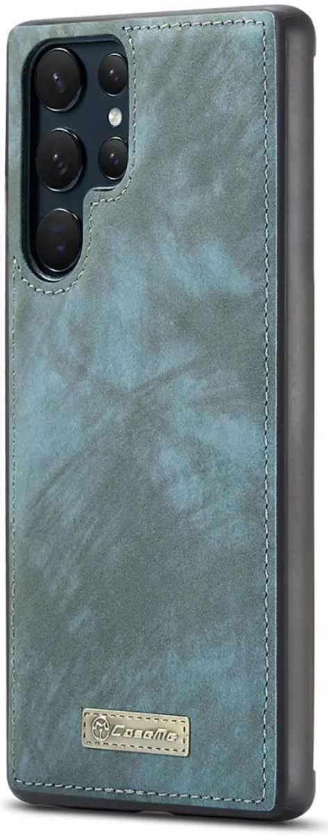 Caseme 008 Book Case Samsung Galaxy S22 Ultra - Groen