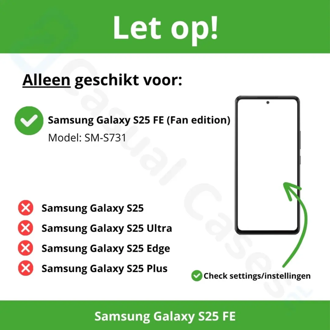 Dux Ducis Samsung Galaxy S25 FE Hoesje - Rose Goud