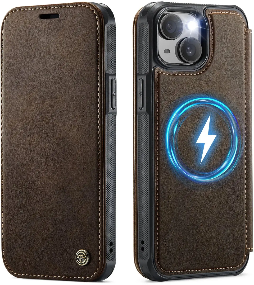 Caseme 053 Slim Book Case iPhone 14 Hoesje