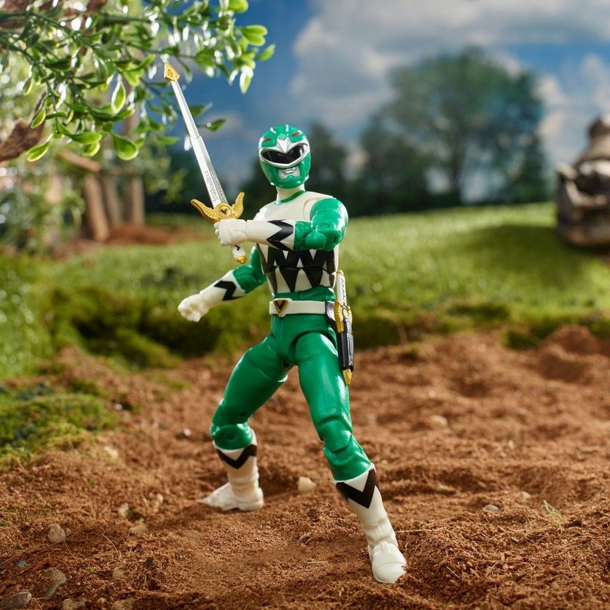 Hasbro Power Rangers Lightning Collection Green Ranger - Lost Galaxy actiefiguur