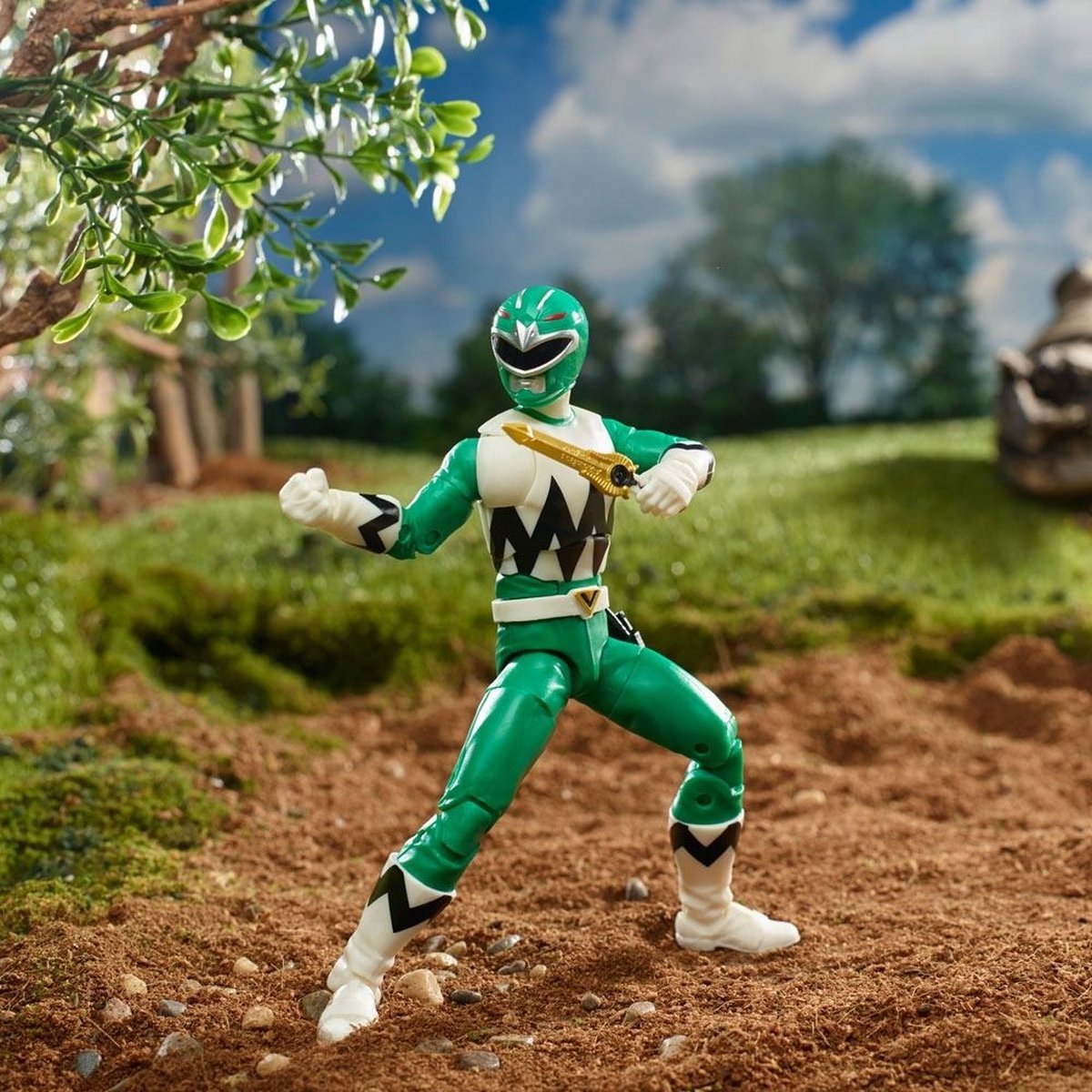 Hasbro Power Rangers Lightning Collection Green Ranger - Lost Galaxy actiefiguur