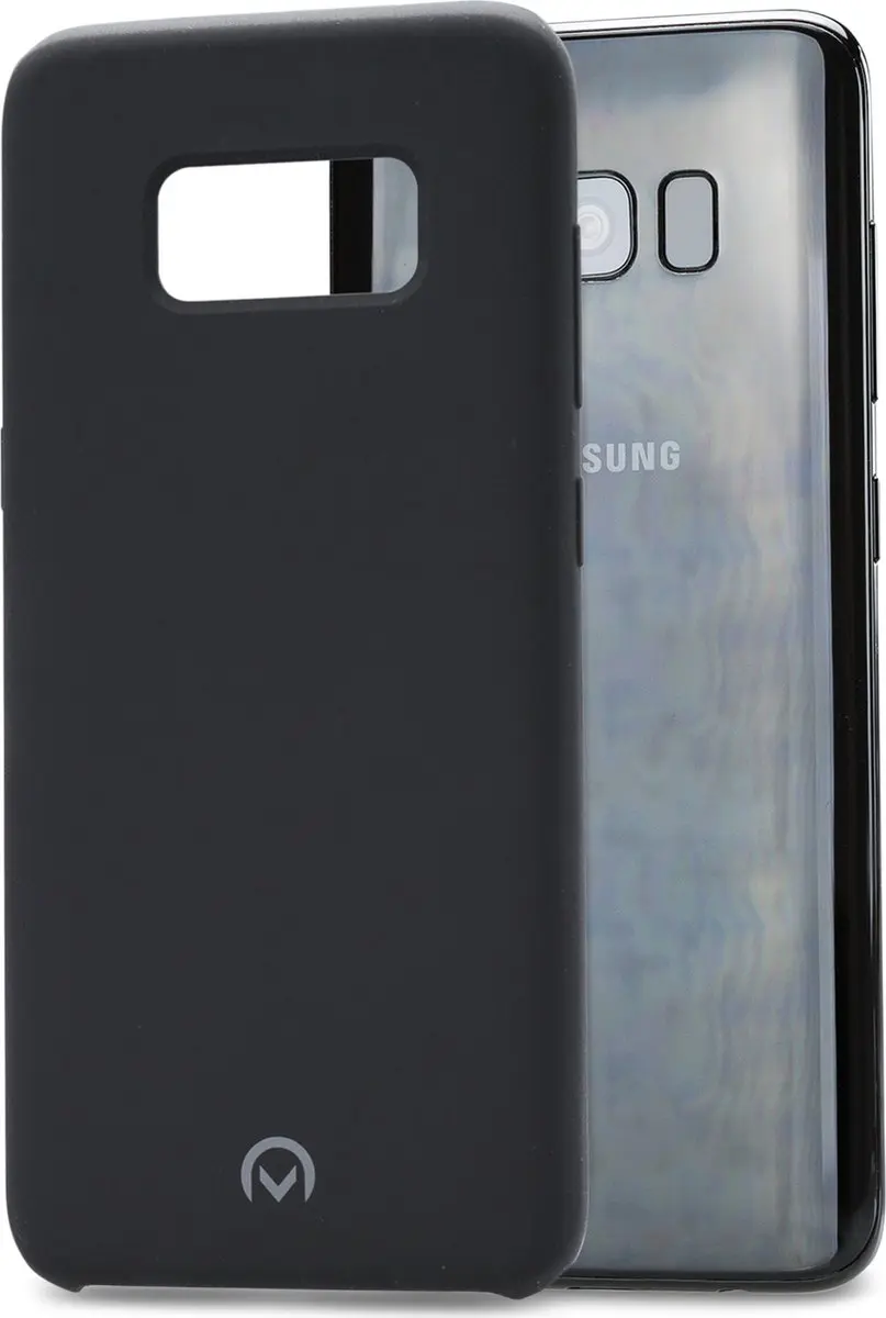 Mobilize Siliconen Hoesje Samsung Galaxy S8 - Zwart - MOB-SSCPP-GALS8