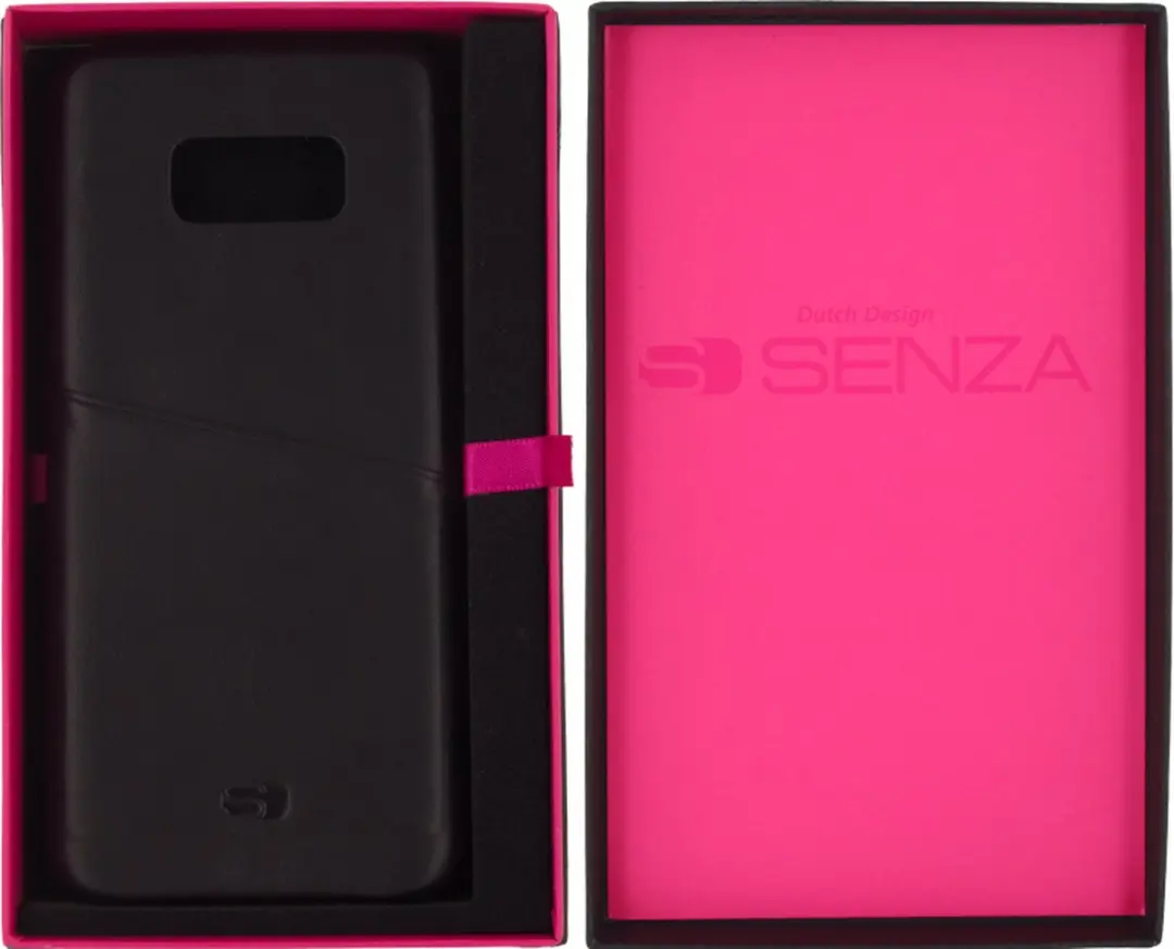 Senza Pure Leather Cover Samsung Galaxy S8+ LEACVR1028 - Zwart