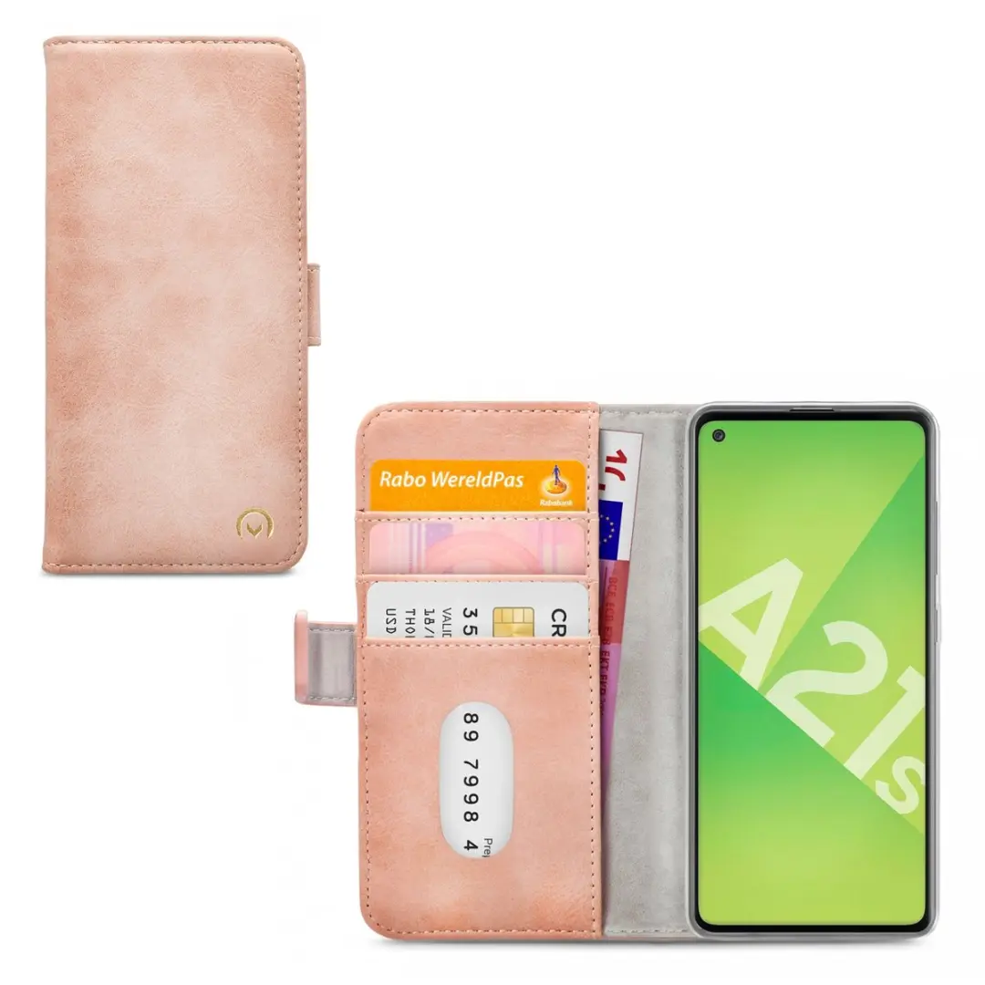 Mobilize Elite Gelly Wallet Samsung Galaxy A21s - Roze