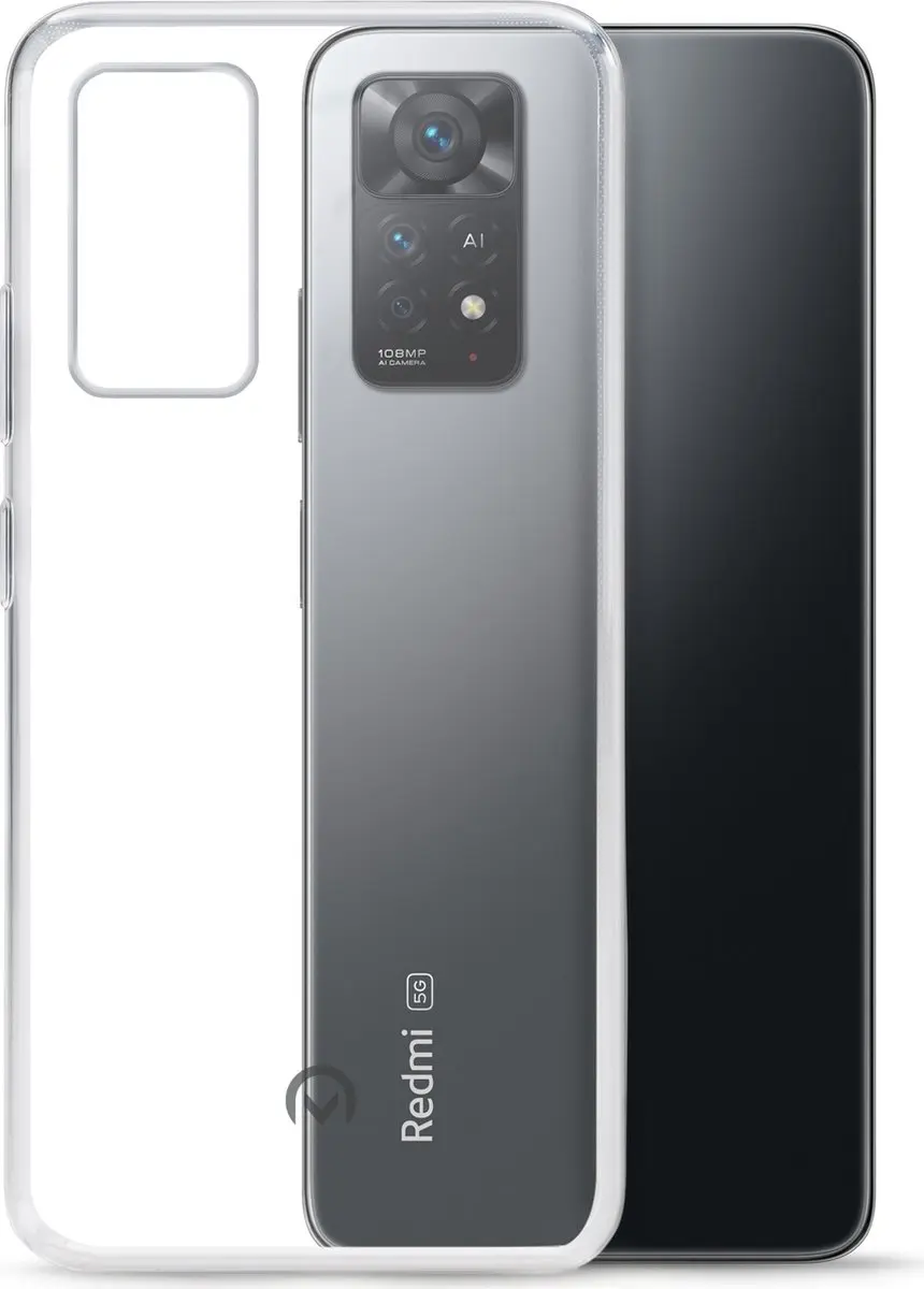Mobilize Hoesje Redmi Note 11 Pro 4G - TPU Transparant
