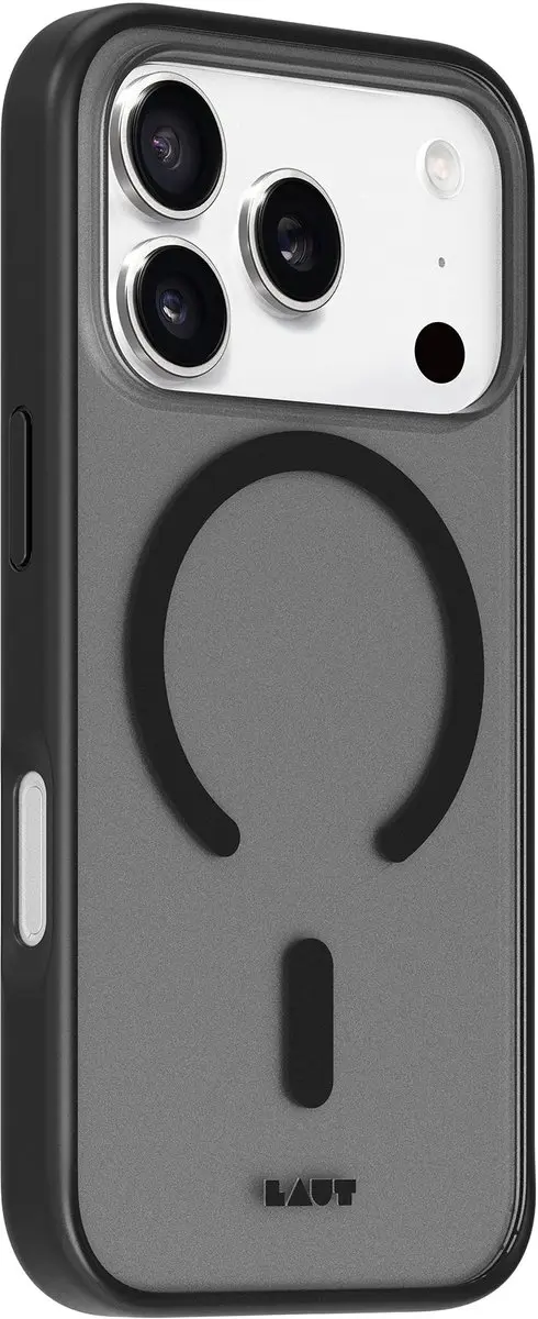 Laut HUEX PROTECT LIP25DHPTBK Hoesje - iPhone 17 Pro Max - Mat Zwart