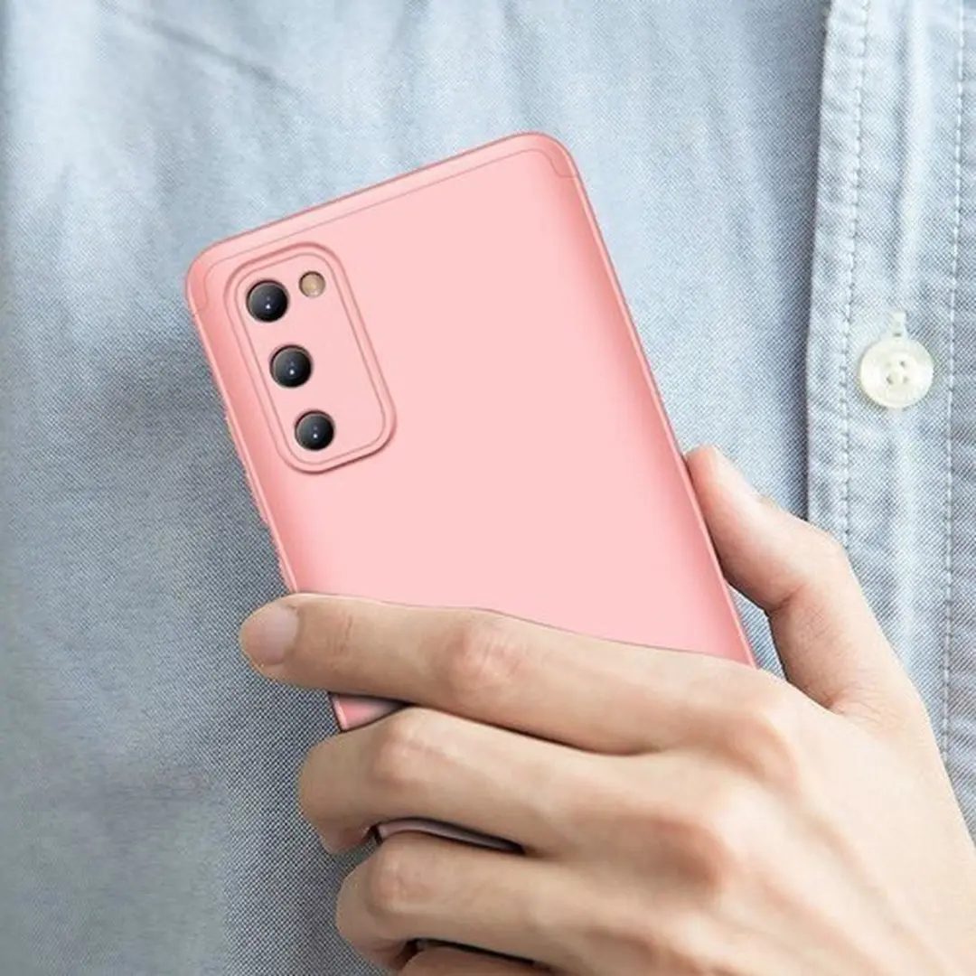 GKK 360 Full Body Hoesje - Samsung Galaxy A41 - Roze