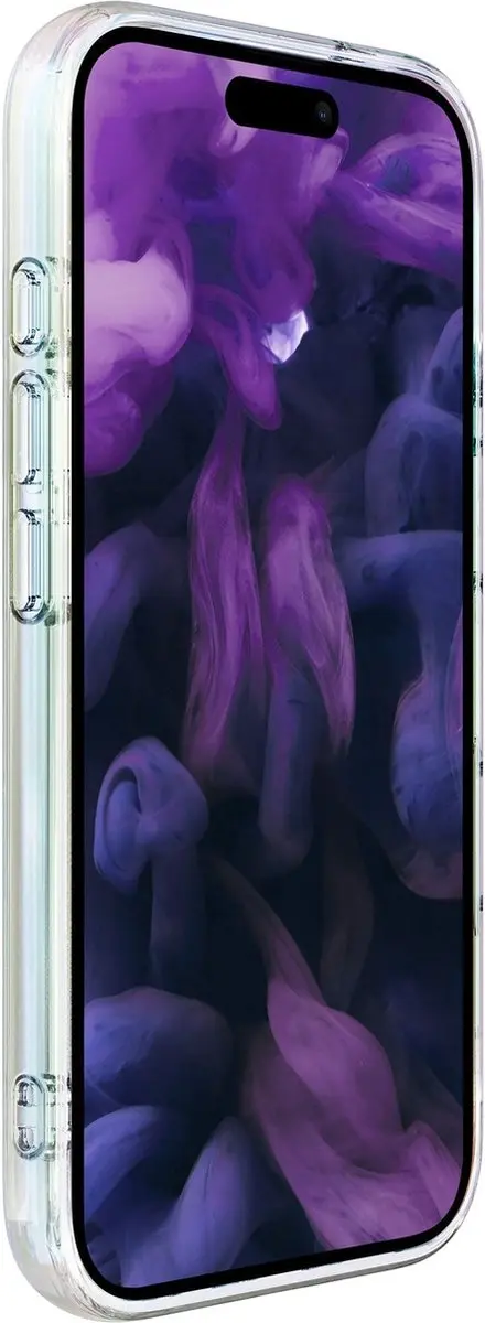 Laut HOLO Hoesje iPhone 16 Plus - Transparant