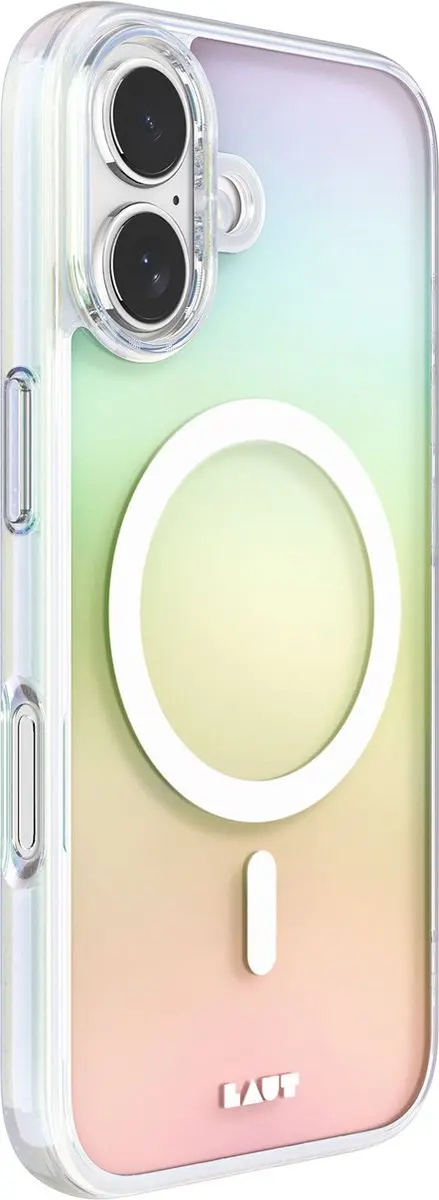 Laut HOLO Hoesje iPhone 16 Plus - Transparant