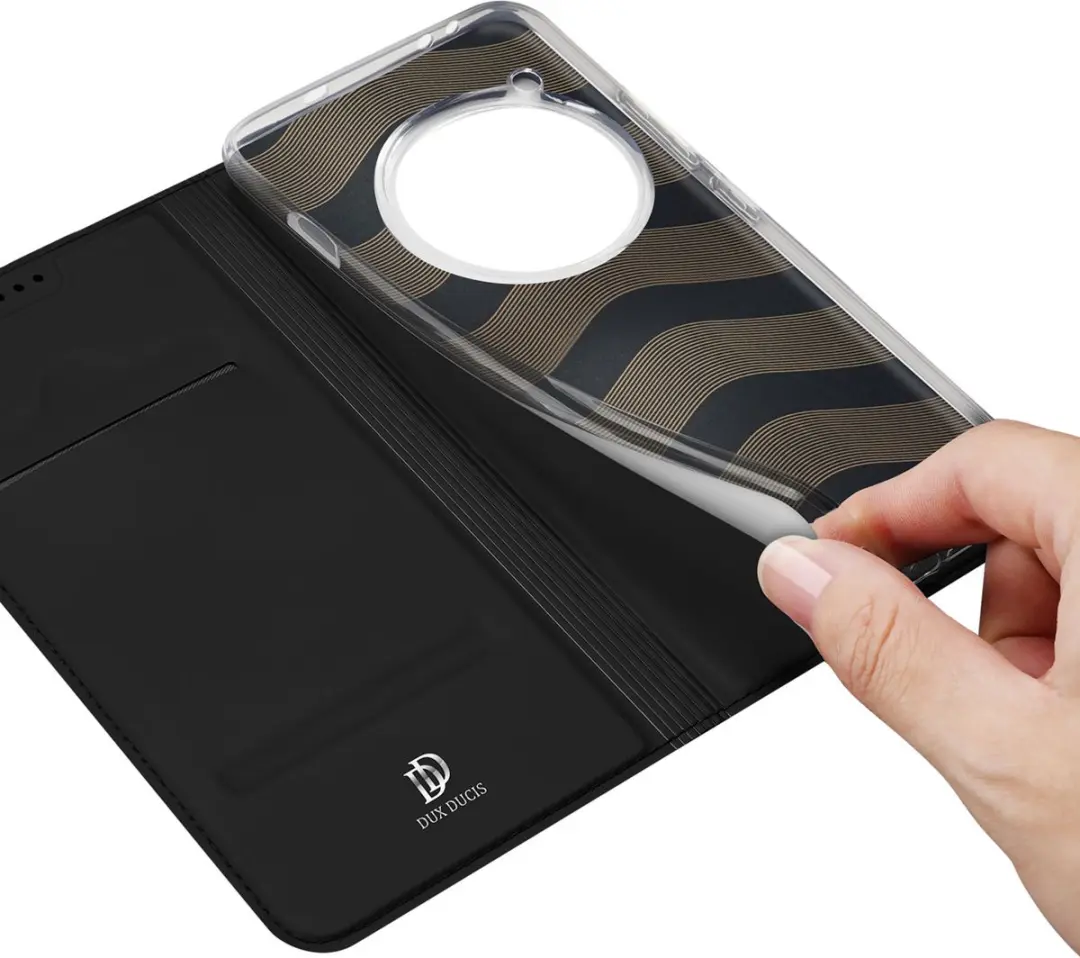 Dux Ducis OnePlus 12 Hoesje Pro Book Case SH00070903 - Zwart - afbeelding 6 van 6