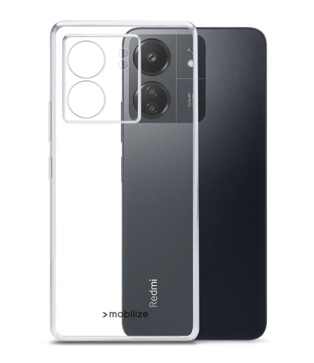 Mobilize Doorzichtig Hoesje Redmi 13C - MOB-GCC-REDMI13C