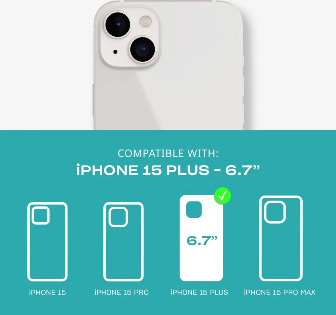 Tech21 Evo Clear iPhone 15 Plus Hoesje T21-10304 - 3,6m Valbestendig