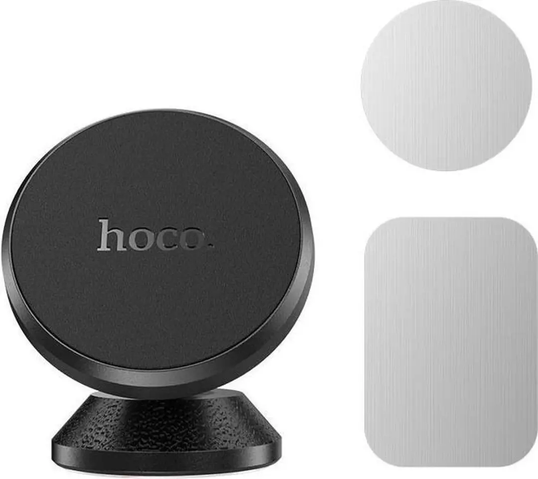 Hoco Magnetische Dashboard Telefoonhouder 4.5-7 inch - Zwart - afbeelding 6 van 6