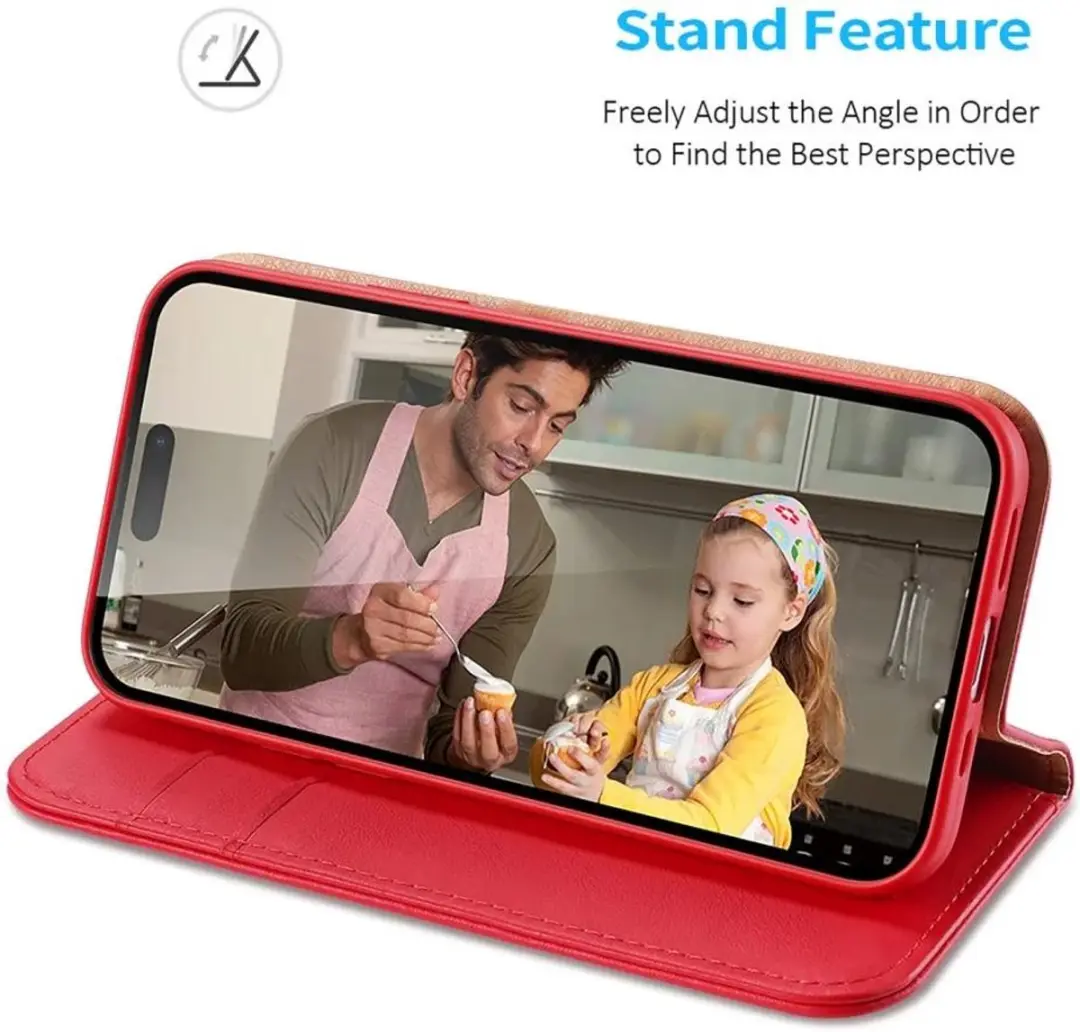 Dux Ducis Hivo Series iPhone 15 Pro Max Hoesje - Rood