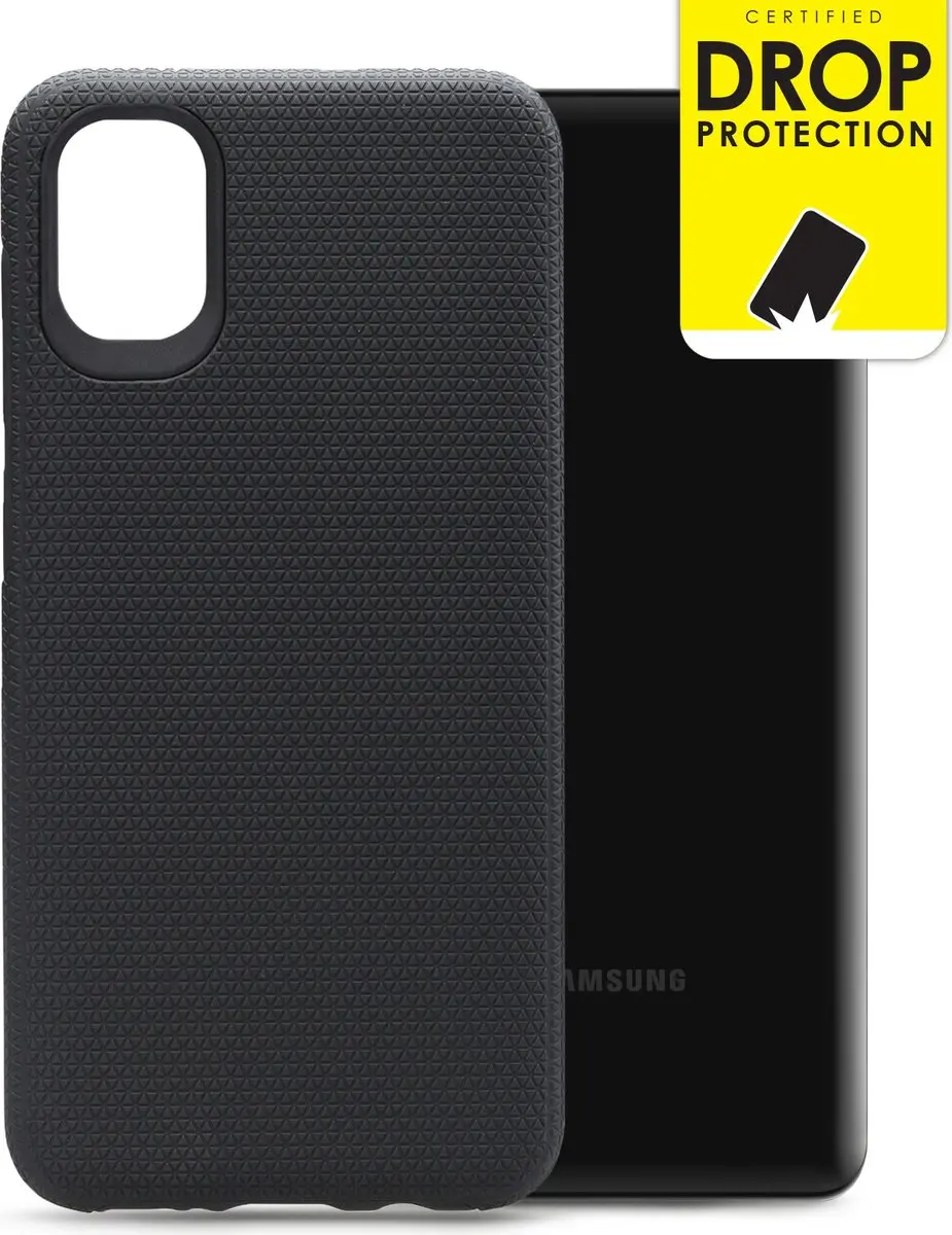 My Style Tough Backcover MSTCS1026 Samsung Galaxy A51 - Zwart