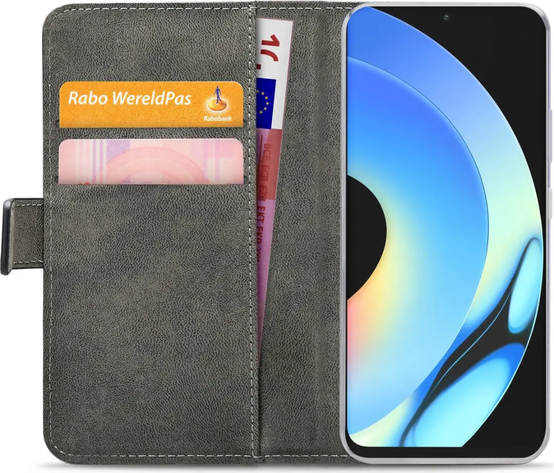 Mobilize Classic Gelly Wallet Bookcase Realme 10 Pro - Zwart