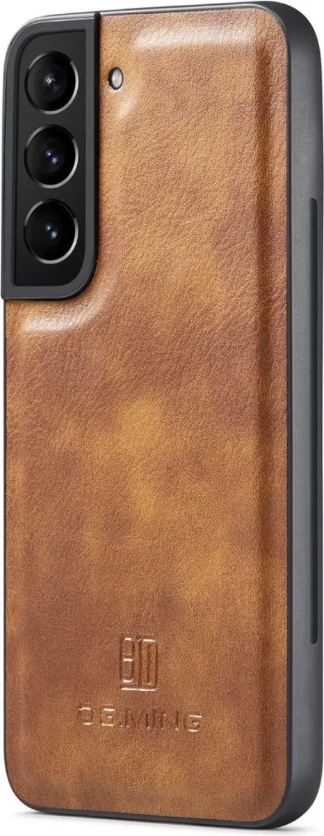 DG.MING Hoesje Samsung Galaxy S10e 3 Pasjes - Bruin