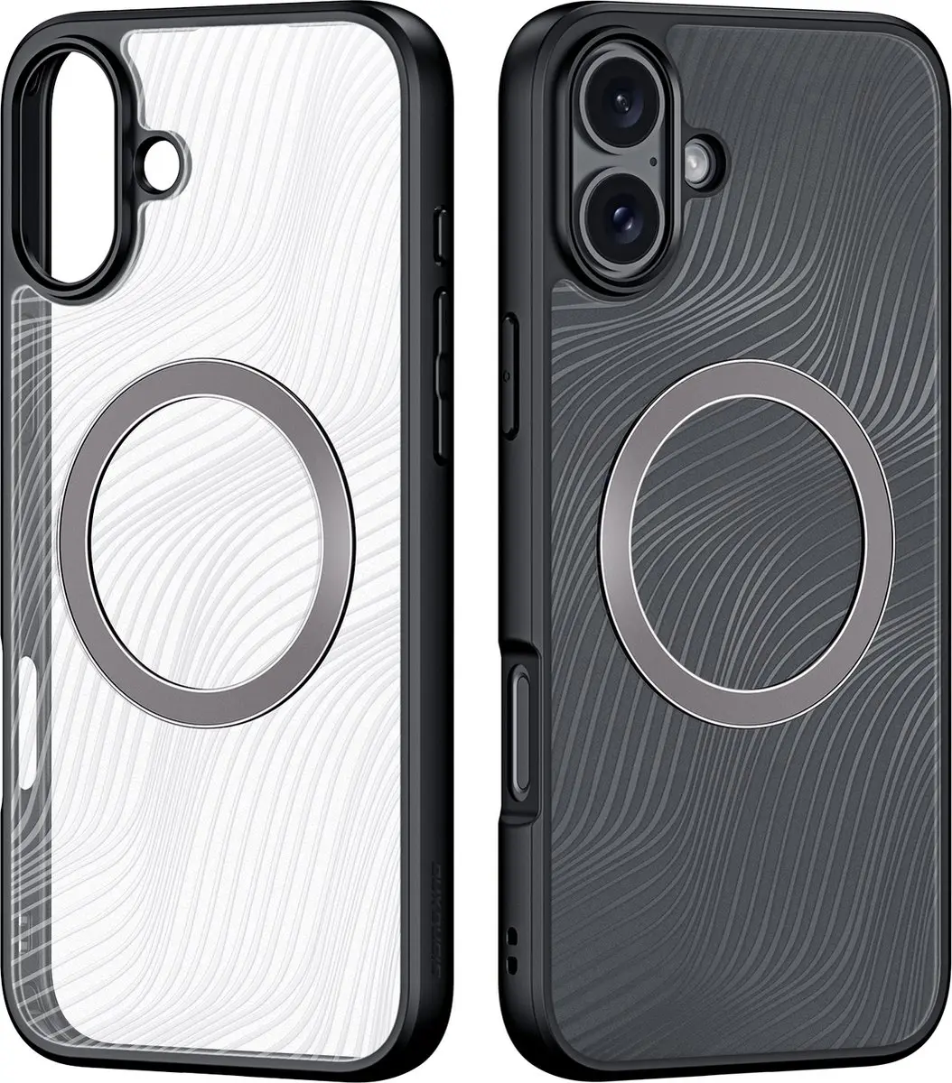 Dux Ducis Aimo Series iPhone 16 Hoesje - Zwart