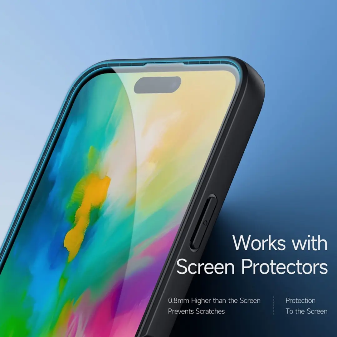 Dux Ducis Aimo Series iPhone 16 Hoesje - Zwart