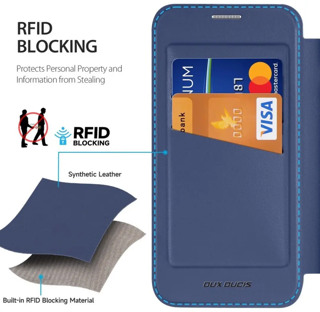 Dux Ducis Skin X Pro Hoesje Samsung Galaxy S26 Plus - Transparant Blauw