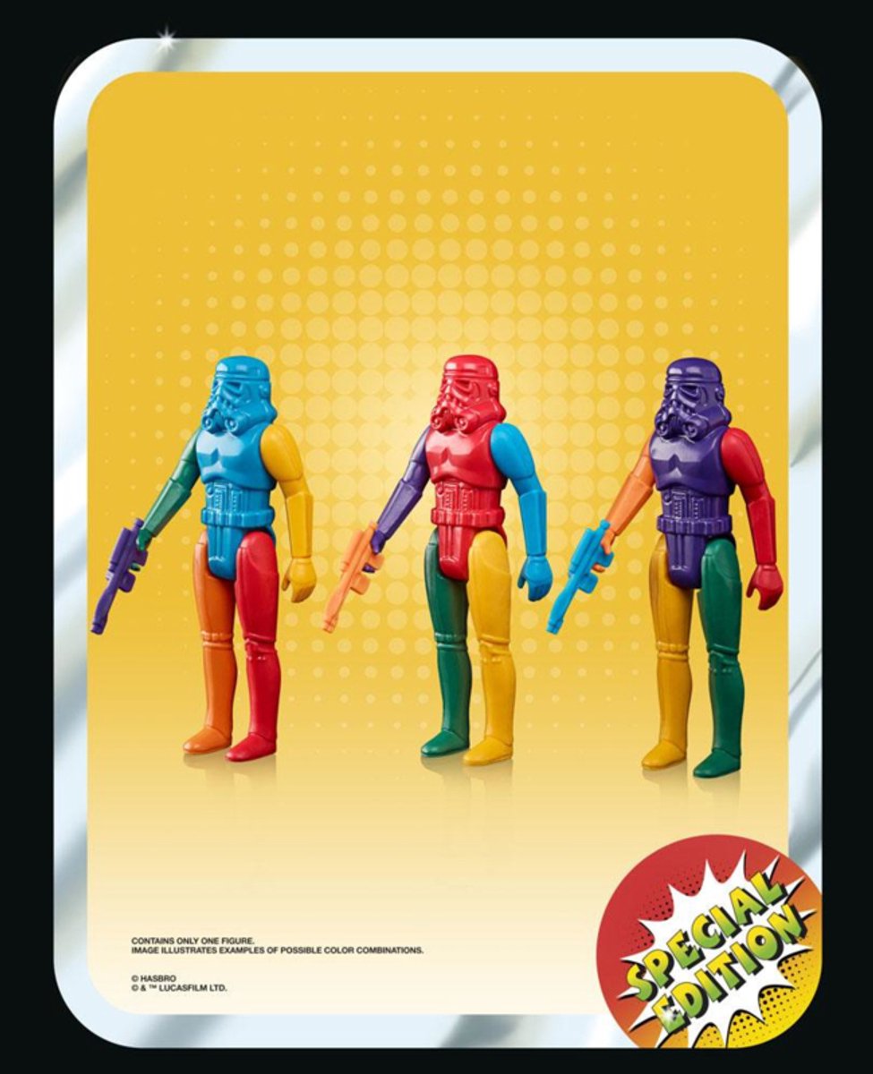 (Orange Version) Star Wars Retro Collection Stormtrooper Prototype Edition
