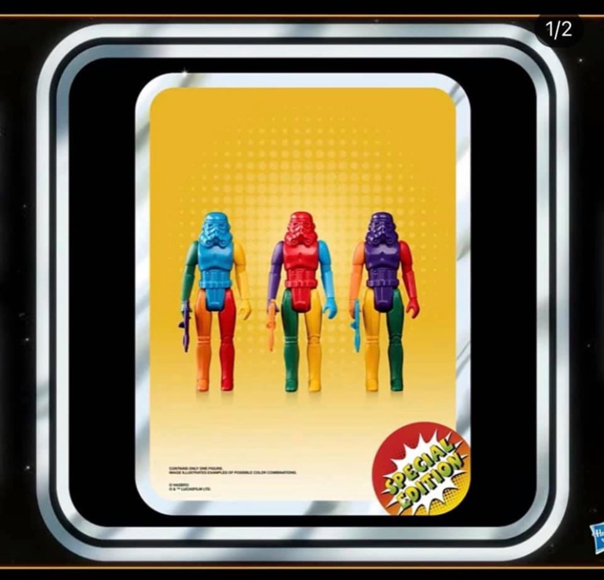 (Orange Version) Star Wars Retro Collection Stormtrooper Prototype Edition