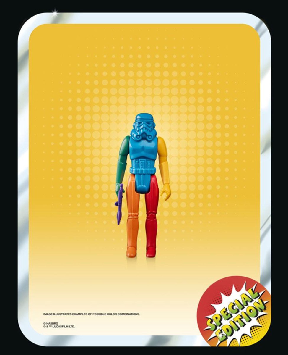 (Orange Version) Star Wars Retro Collection Stormtrooper Prototype Edition