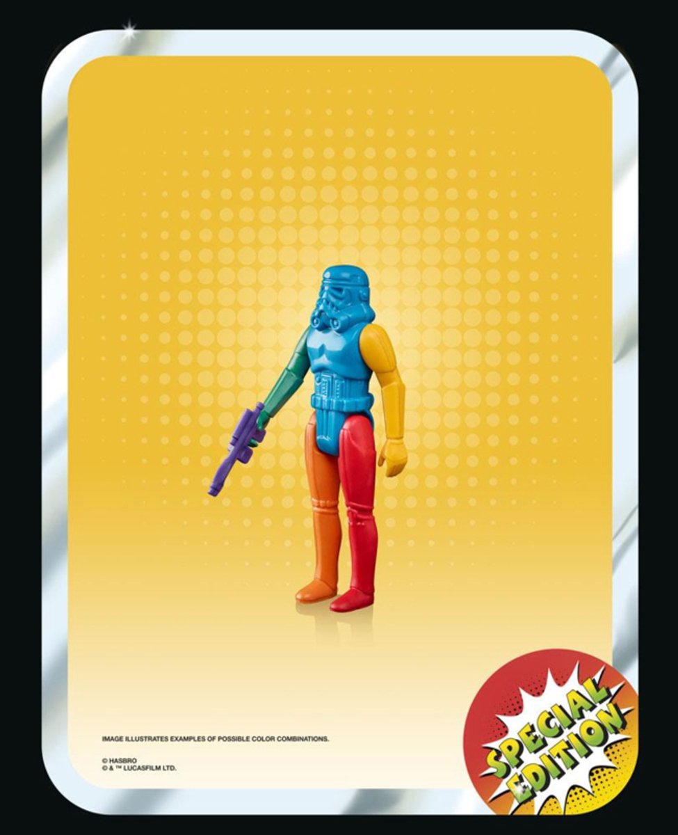 (Orange Version) Star Wars Retro Collection Stormtrooper Prototype Edition