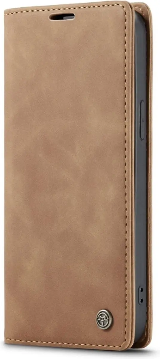 Caseme 013 Book Case iPhone 14 Pro Max Hoesje - Bruin