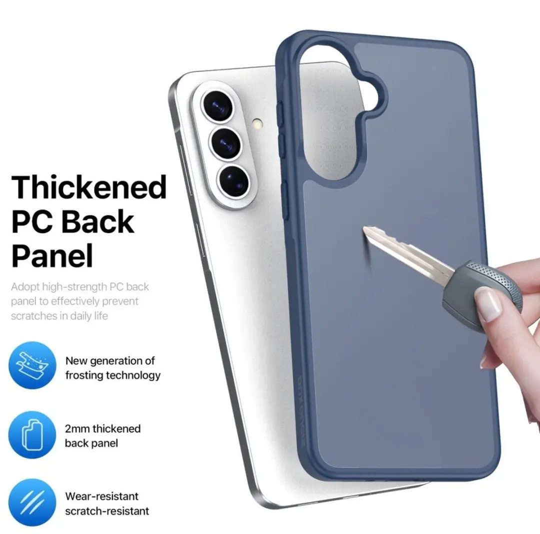 Dux Ducis Yind Hoesje Samsung Galaxy A36/A37/A56 - Matte Blauw