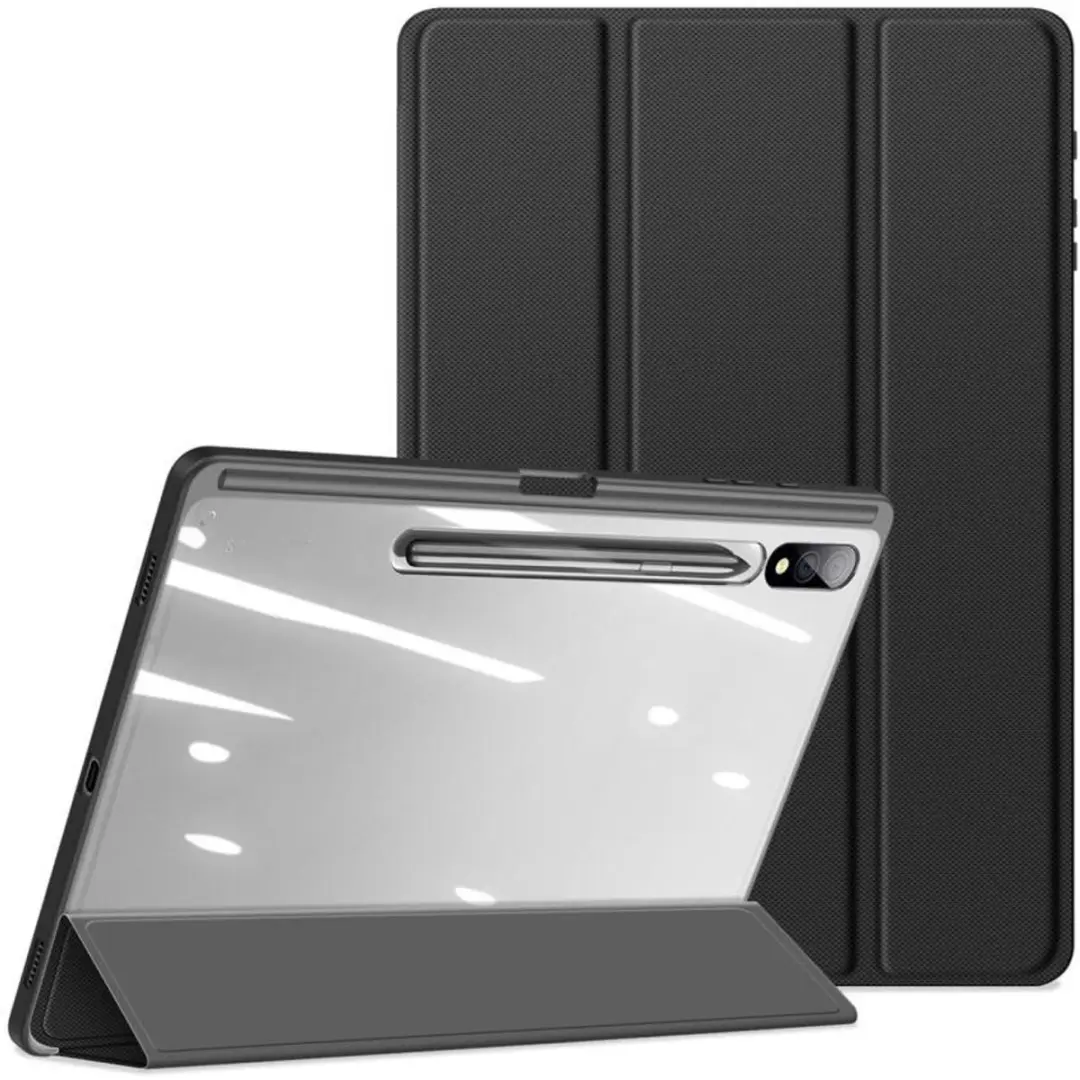 Dux Ducis Toby Series Tablethoes - Samsung Galaxy Tab S9 Plus - 12.4" - Zwart