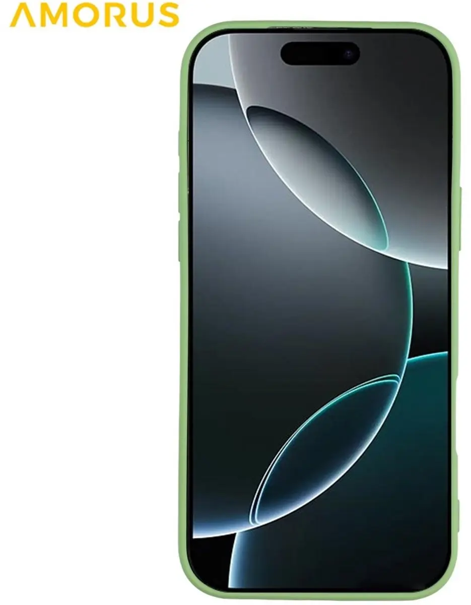 Amorus iPhone 17 Pro Hoesje - Frog Green - afbeelding 6 van 6