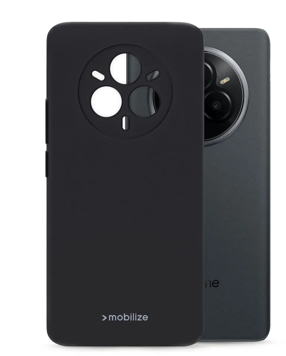 Mobilize Realme 14 Pro Hoesje TPU - Zwart MOB-RGCMB-RM14PRO5G