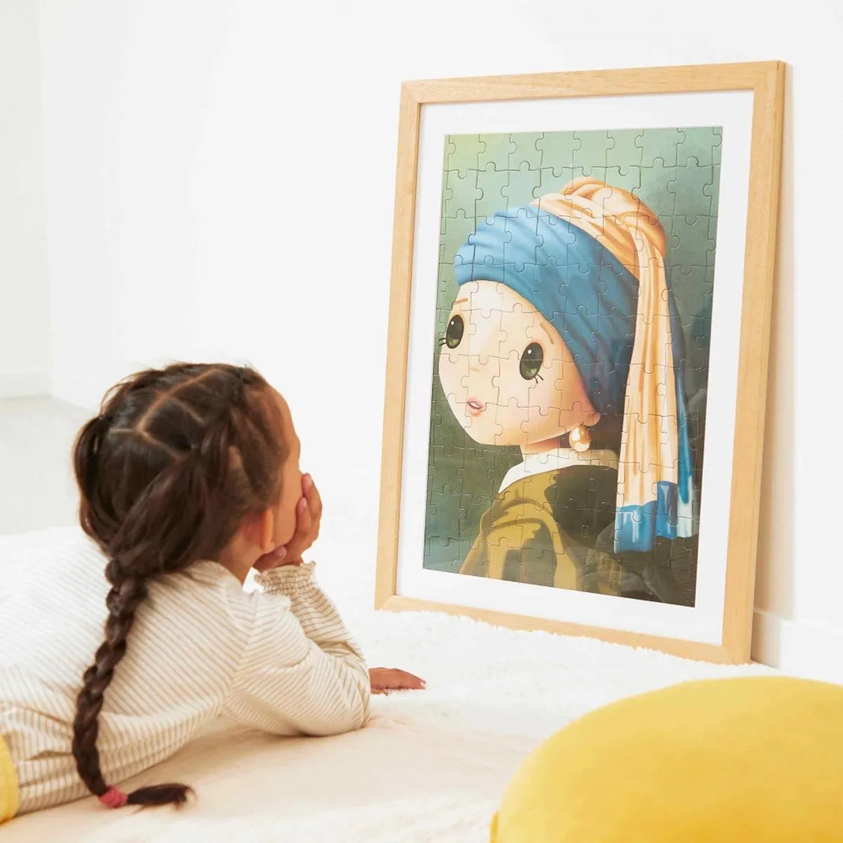 Janod Vermeer Geïnspireerde Puzzel 100 Stuks - In Koffer
