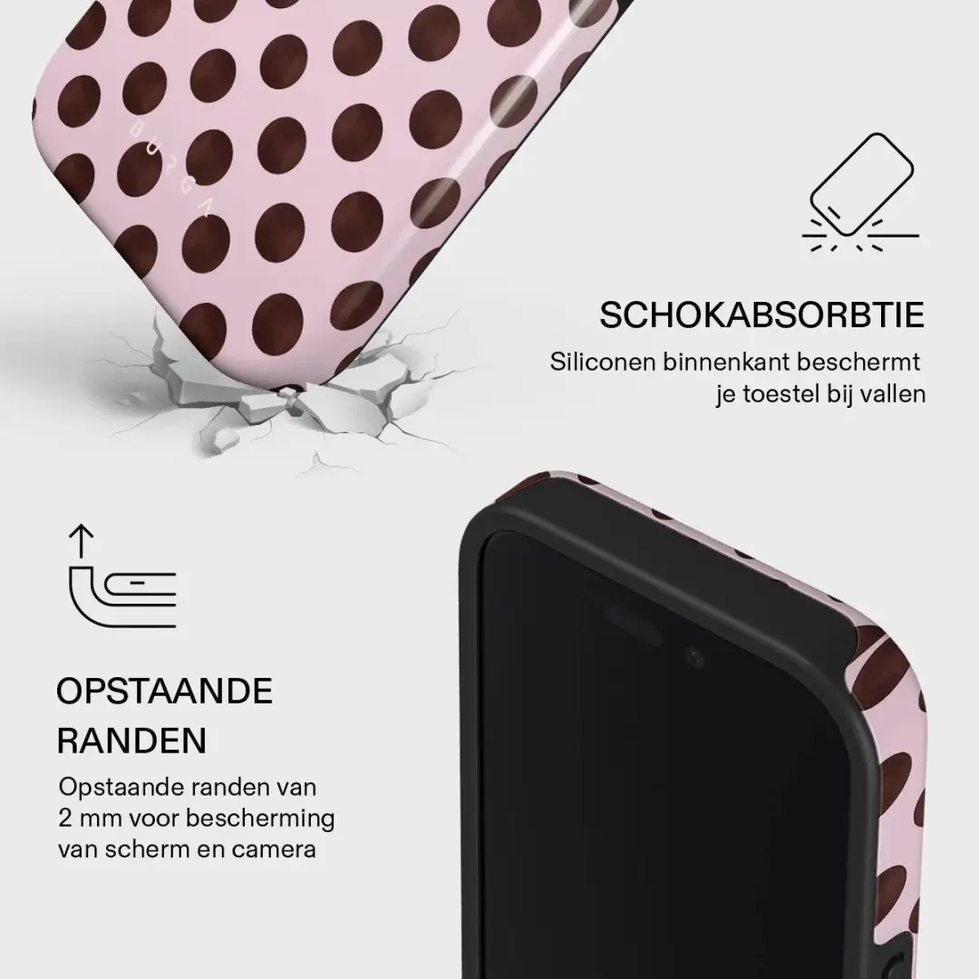 Burga Tough Backcover iPhone 16 - New Crush