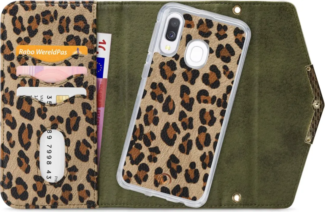 Mobilize Clutch mpn-8718256909962 Hoesje - Samsung Galaxy A40 - Groen