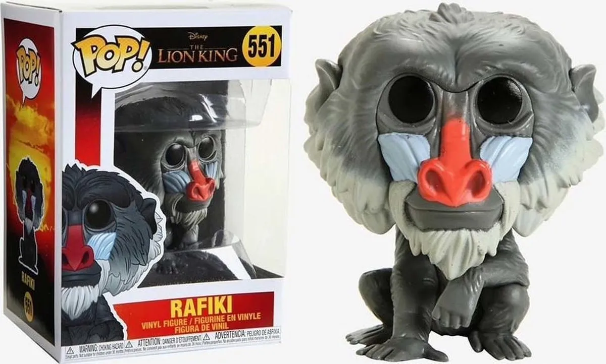 Funko Pop Disney The Lion King Rafiki FANS38547 - Multi