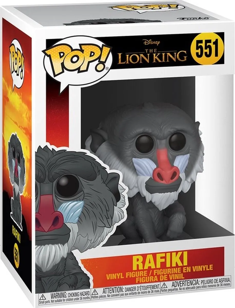 Funko Pop Disney The Lion King Rafiki FANS38547 - Multi