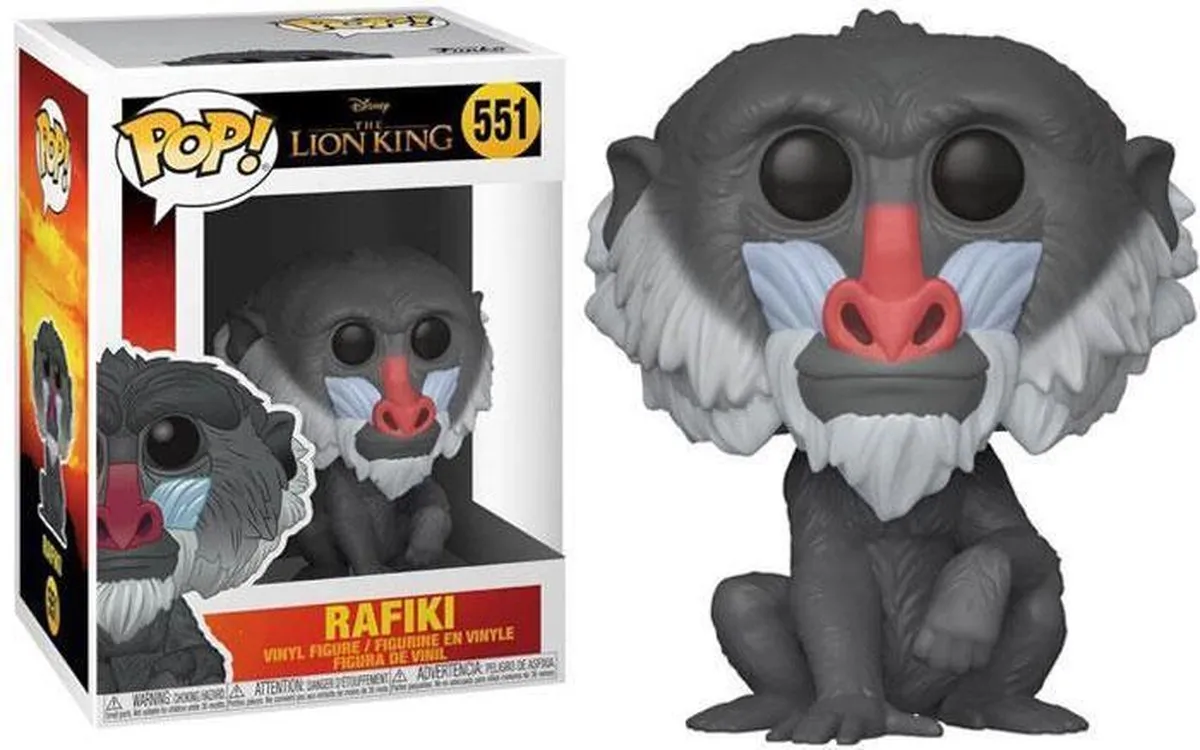 Funko Pop Disney The Lion King Rafiki FANS38547 - Multi
