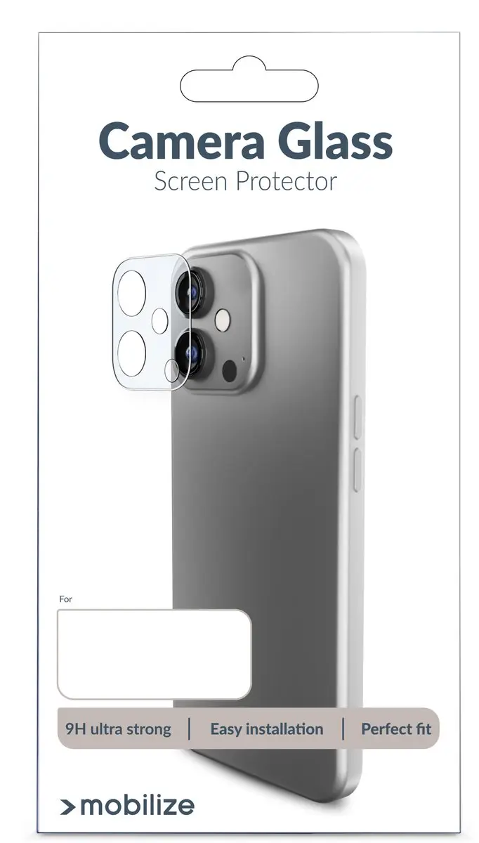 Mobilize iPhone 16e Camera Lens Protector - Case Friendly