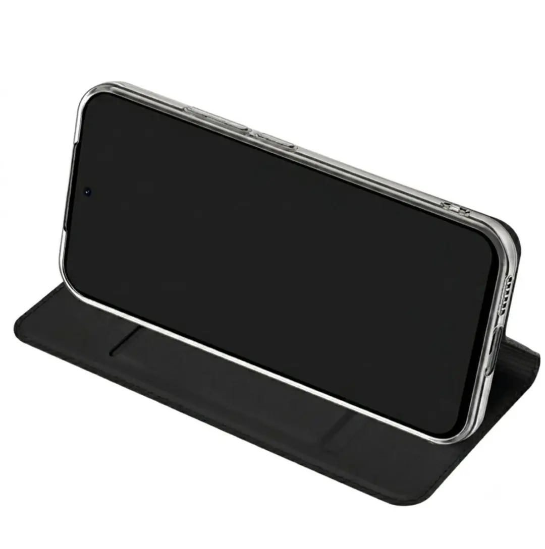 Dux Ducis Folio Pro FOLIO-PRO-BK-X17TR Hoesje - Xiaomi 17T - 1 Pasje - Zwart