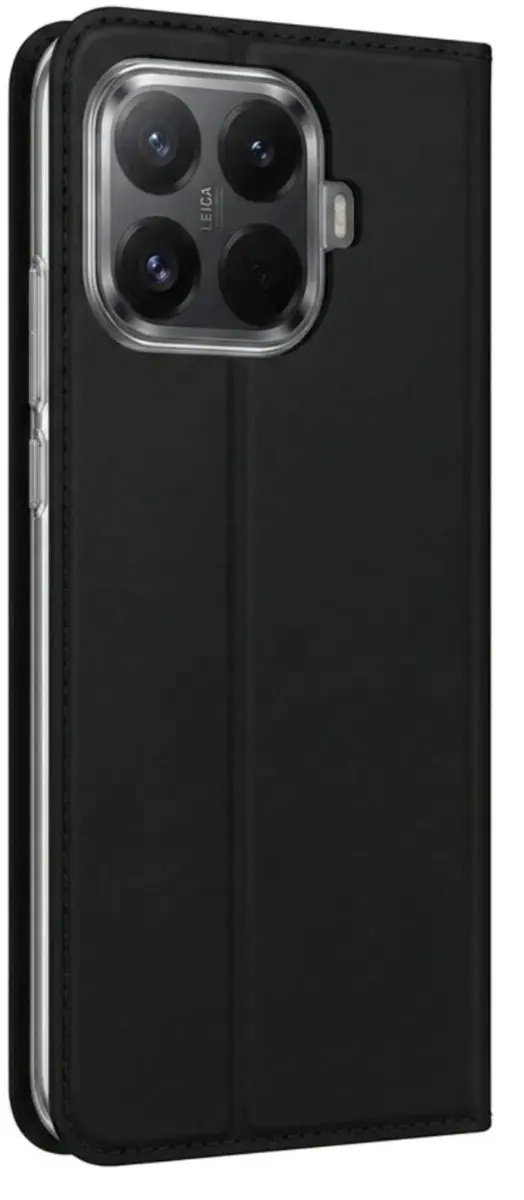 Dux Ducis Folio Pro FOLIO-PRO-BK-X17TR Hoesje - Xiaomi 17T - 1 Pasje - Zwart