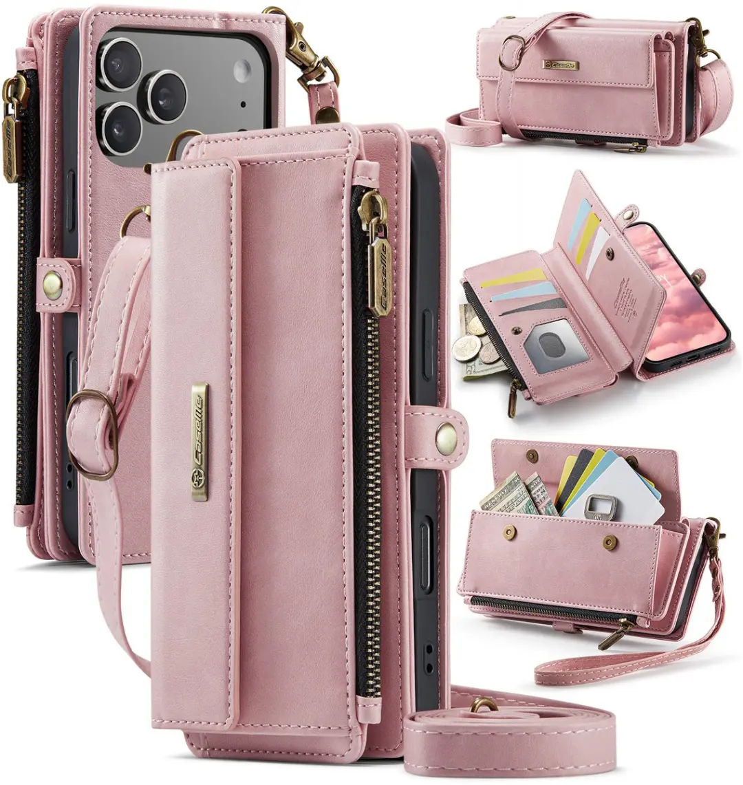 Caseme iPhone 17 Pro Hoesje Portemonnee