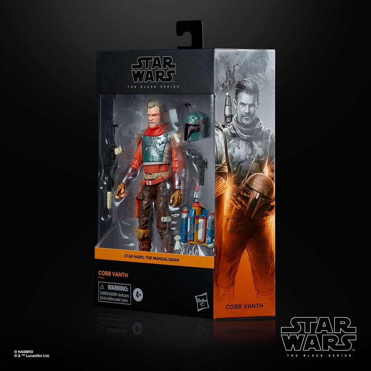 Hasbro Star Wars Actiefiguur Cobb Vanth 15 cm The Mandalorian Black Series Deluxe 2022 Multicolours